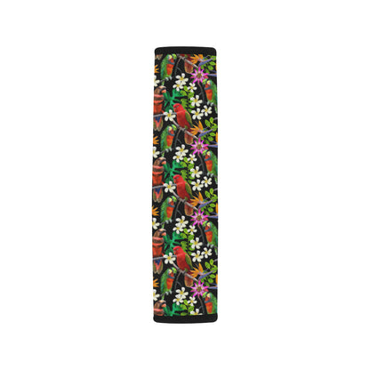 Parrot Design Print Car Seat Belt Cover
