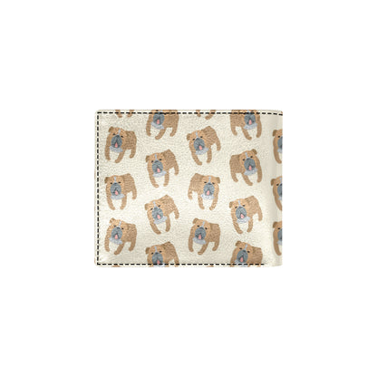 Bulldogs Pattern Print Design 01 Men's ID Card Wallet