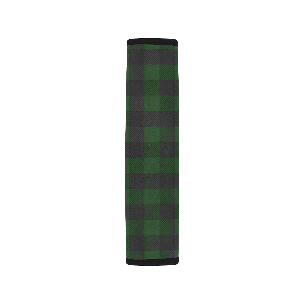Buffalo check Green Pattern Print Design 02 Car Seat Belt Cover