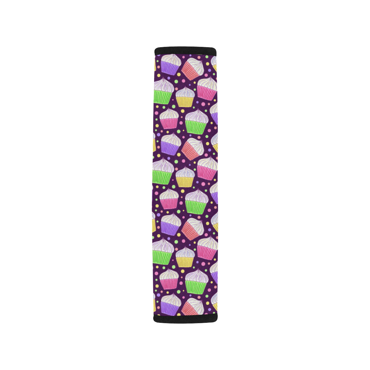 Cupcake Pattern Print Design CP07 Car Seat Belt Cover