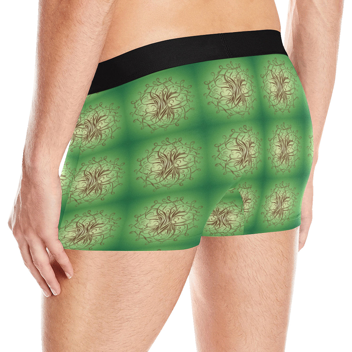 Celtic Pattern Print Design 05 Men's Boxer Briefs