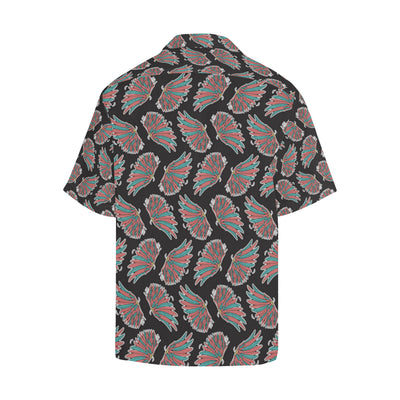 Angel Wings Pattern Print Design 05 Men's Hawaiian Shirt