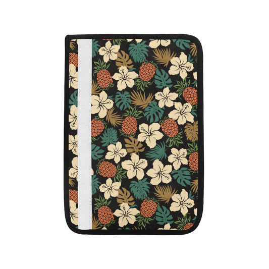 Hawaiian Themed Pattern Print Design H08 Car Seat Belt Cover