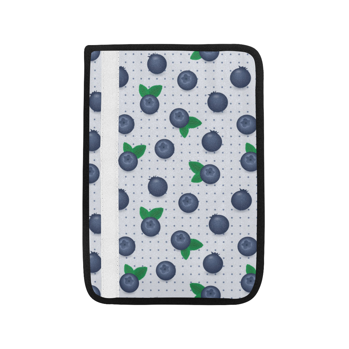 Blueberry Pattern Print Design BB02 Car Seat Belt Cover