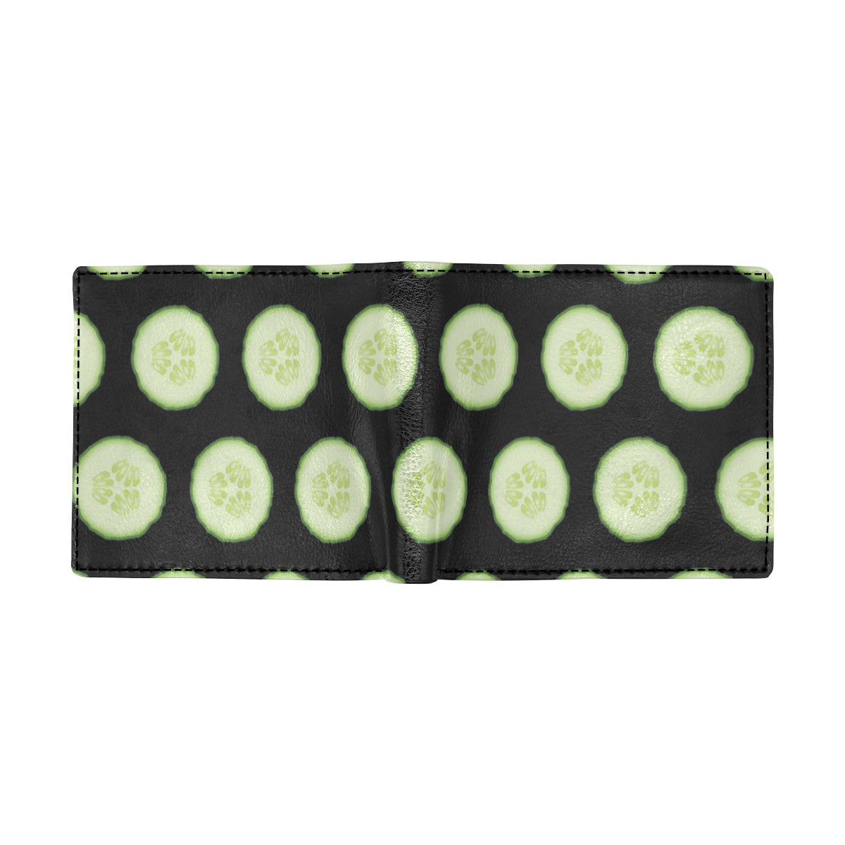 Cucumber Pattern Print Design CC02 Men's ID Card Wallet