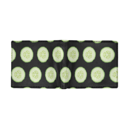 Cucumber Pattern Print Design CC02 Men's ID Card Wallet