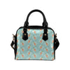 Angel Pattern Print Design 01 Shoulder Handbag