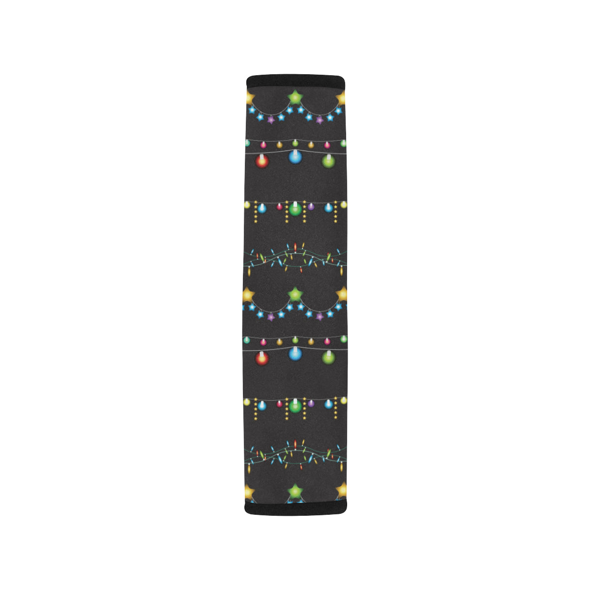Christmas Light Pattern Print Design 01 Car Seat Belt Cover