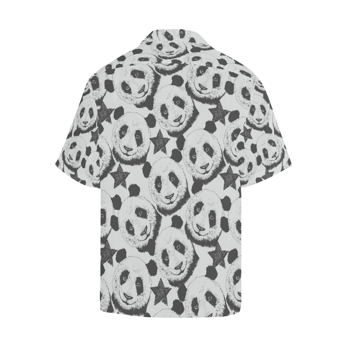 Panda Pattern Print Design A02 Men's Hawaiian Shirt