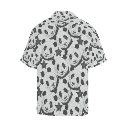 Panda Pattern Print Design A02 Men's Hawaiian Shirt