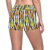 Papaya Pattern Print Design PP01 Yoga Shorts