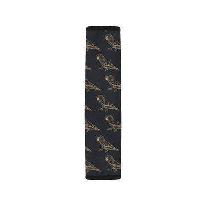 Parakeet Pattern Print Design A04 Car Seat Belt Cover