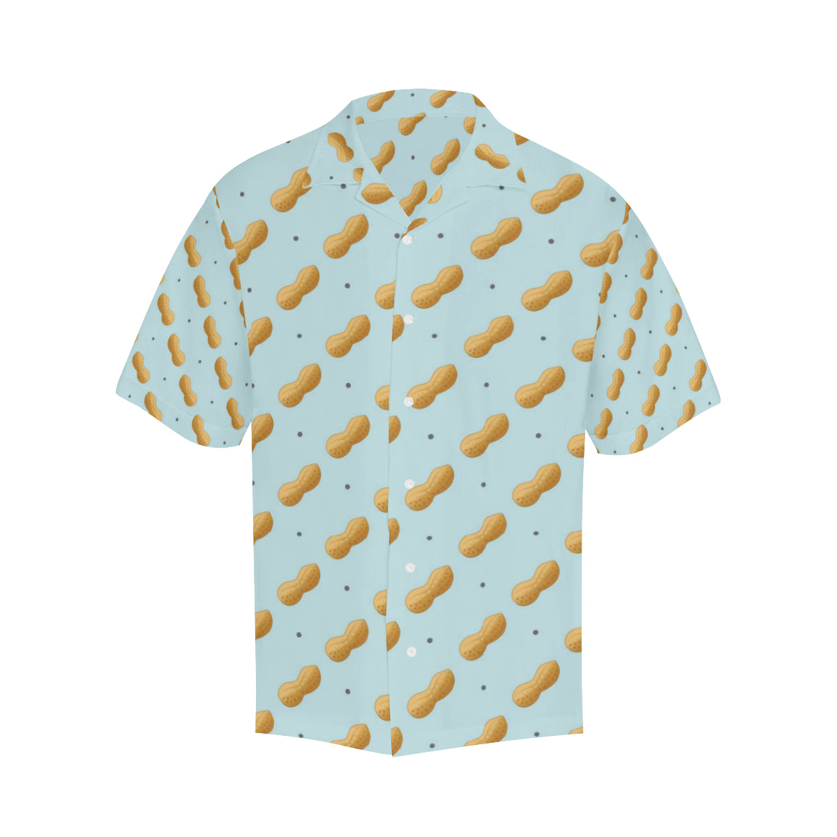 Peanut Pattern Print Design A03 Men's Hawaiian Shirt