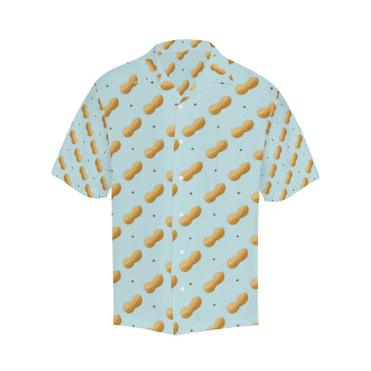 Peanut Pattern Print Design A03 Men's Hawaiian Shirt