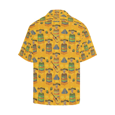 Maracas Mexican Style Pattern Print Design 02 Men's Hawaiian Shirt