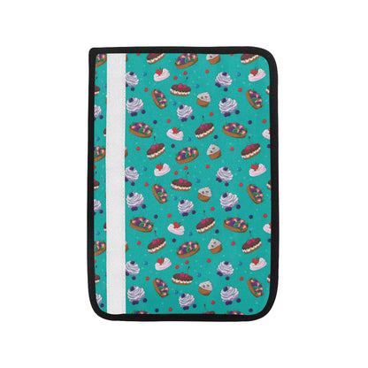 Cake Pattern Print Design 07 Car Seat Belt Cover