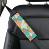 Mountain Pattern Print Design 02 Car Seat Belt Cover