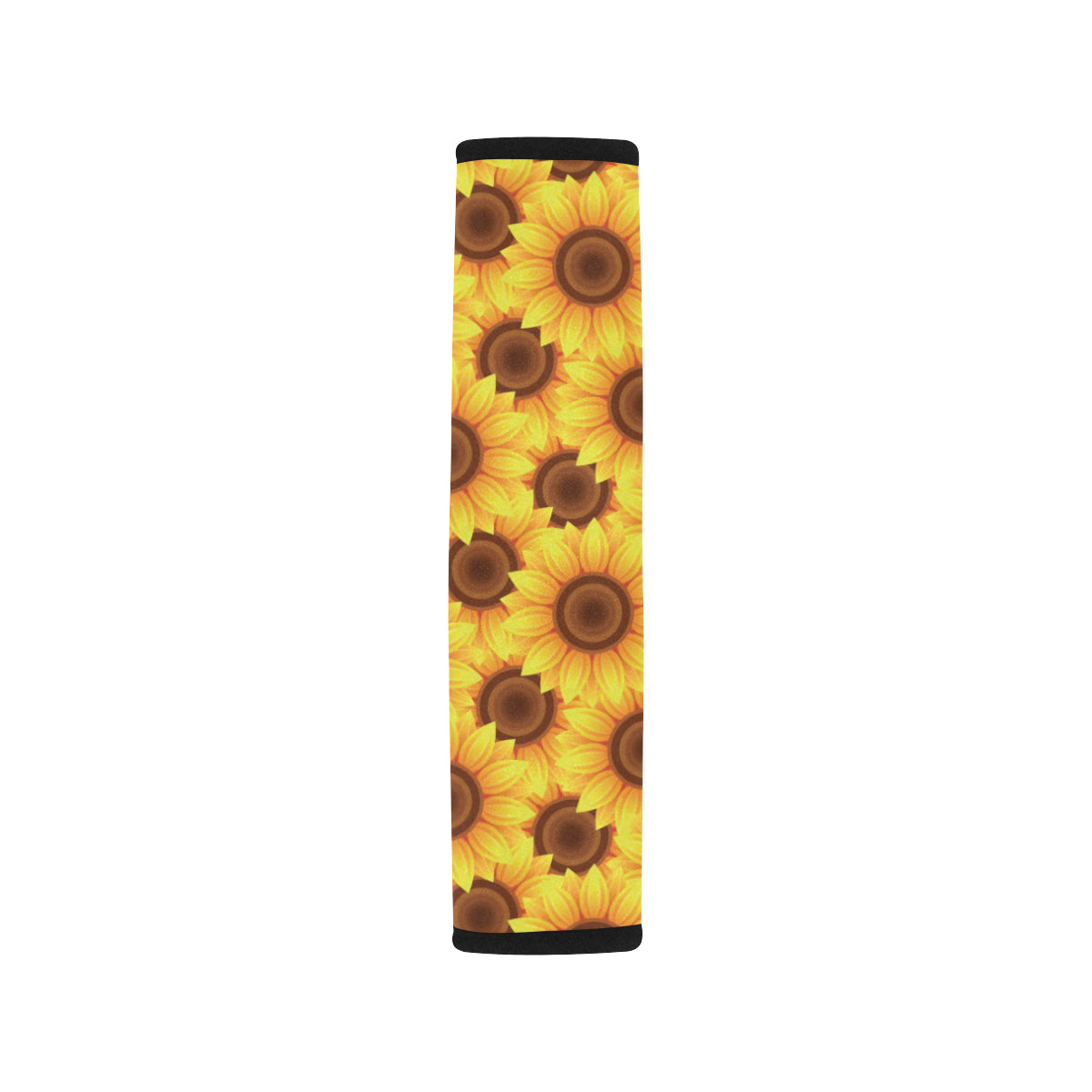 Sunflower Pattern Print Design SF07 Car Seat Belt Cover