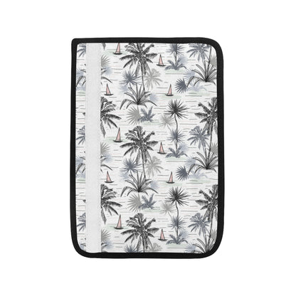 Pacific island Pattern Print Design A04 Car Seat Belt Cover