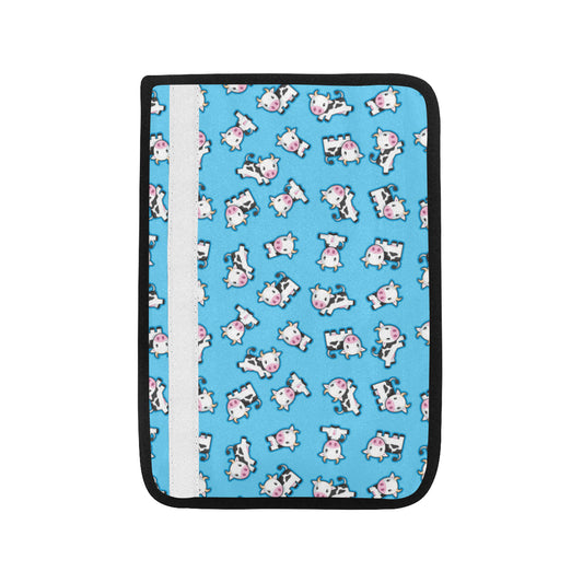 Cow Pattern Print Design 01 Car Seat Belt Cover