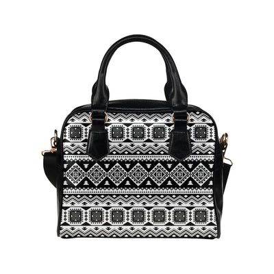 Aztec Pattern Print Design 08 Shoulder Handbag