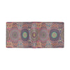 Bohemian Pattern Print Design 07 Men's ID Card Wallet