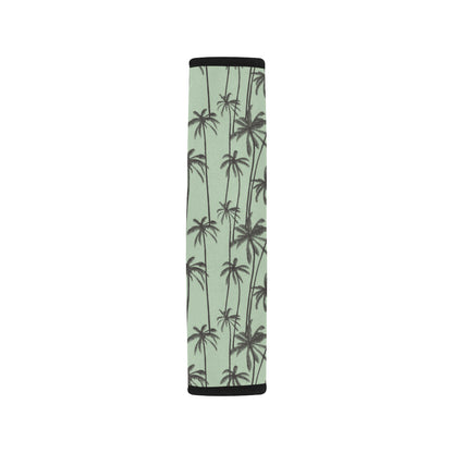 Palm Tree Pattern Print Design A04 Car Seat Belt Cover