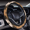 Native Pattern Print Design A02 Steering Wheel Cover with Elastic Edge