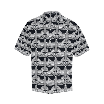 Flying Fish Pattern Print Design 03 Men's Hawaiian Shirt