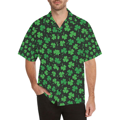 Clover  Pattern Print Design 04 Men's Hawaiian Shirt