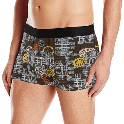 Mechanic Pattern Print Design 04 Men's Boxer Briefs