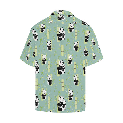 Panda Pattern Print Design A03 Men's Hawaiian Shirt