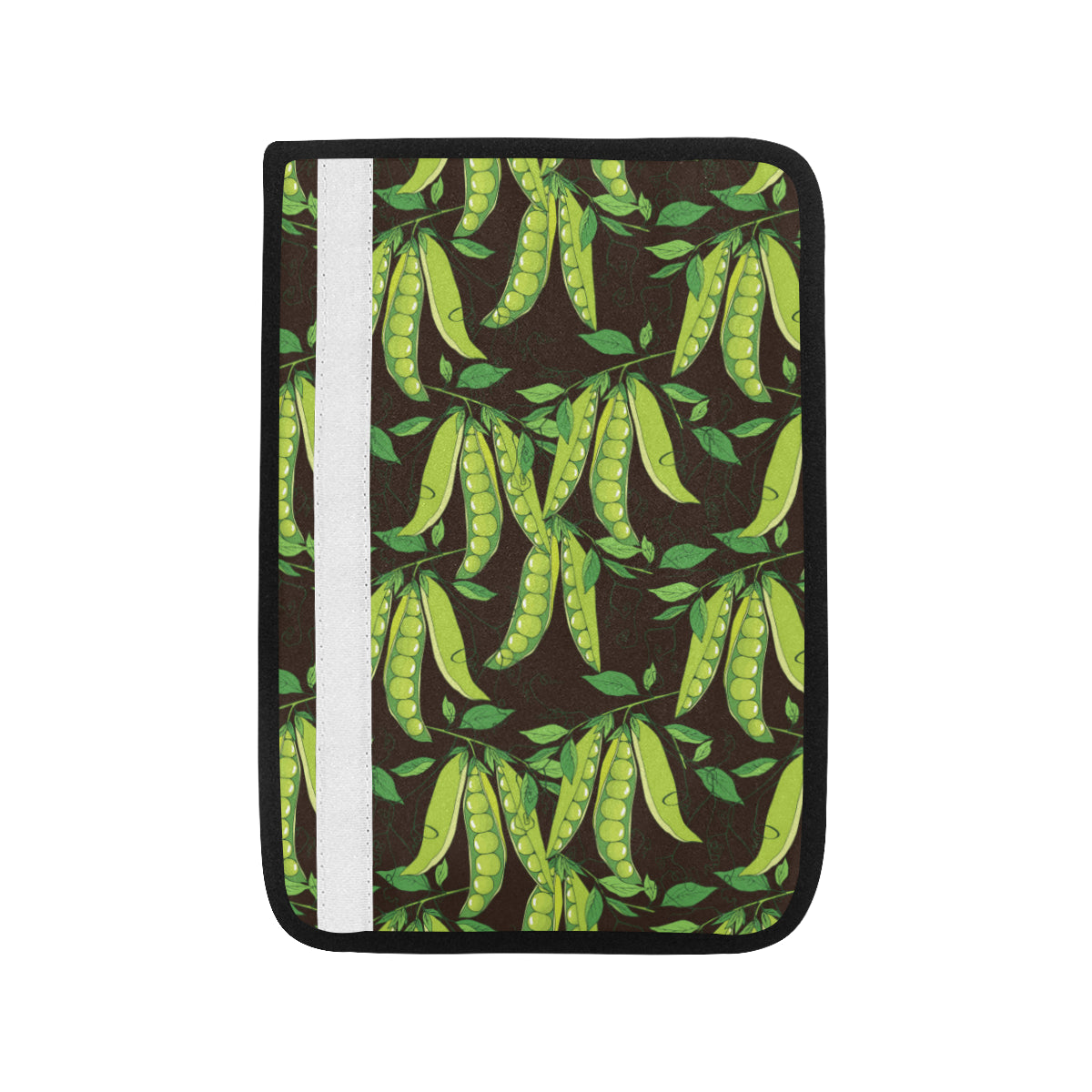 Peas Pattern Print Design A03 Car Seat Belt Cover