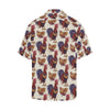 Rooster Pattern Print Design A03 Men's Hawaiian Shirt