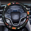 Camping Campfire Marshmallows Steering Wheel Cover with Elastic Edge