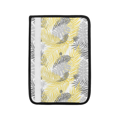 Palm Leaves Pattern Print Design PL012 Car Seat Belt Cover