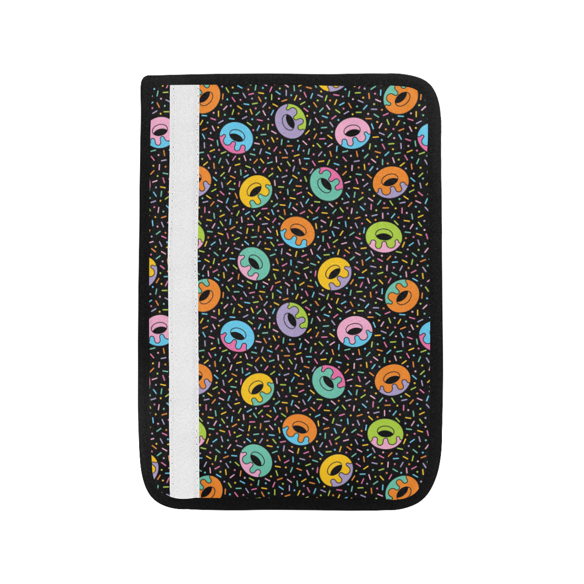 Donut Pattern Print Design DN012 Car Seat Belt Cover