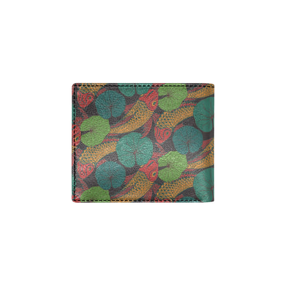 KOI Fish Pattern Print Design 01 Men's ID Card Wallet