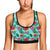 Hibiscus Hawaiian Flower Sports Bra