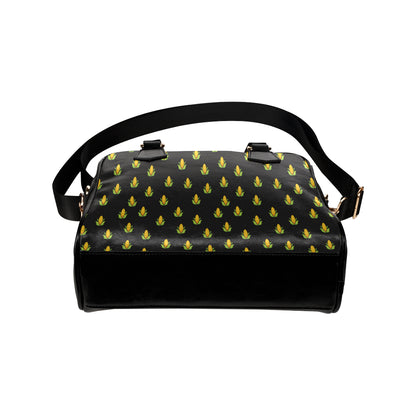 Corn Pattern Print Design 04 Shoulder Handbag
