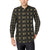 Gold Tribal Turtle Polynesian Design Men's Long Sleeve Shirt