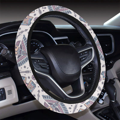 Eagles Native American Indian Symbol Steering Wheel Cover with Elastic Edge