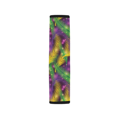 Mardi Gras Pattern Print Design 09 Car Seat Belt Cover