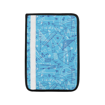 Math Pattern Print Design 02 Car Seat Belt Cover