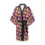 Cupcake Pattern Print Design 05 Women's Short Kimono