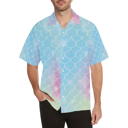 Rainbow Pattern Print Design A06 Men's Hawaiian Shirt