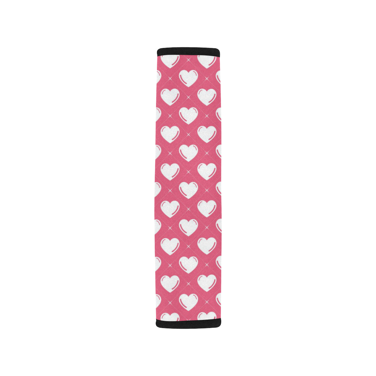 Heart Pattern Print Design HE07 Car Seat Belt Cover