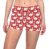 Rabbit Pattern Print Design RB017 Yoga Shorts