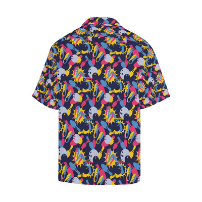 Bowling Pattern Print Design 02 Men's Hawaiian Shirt