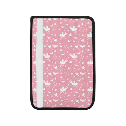 Cupid Pattern Print Design 03 Car Seat Belt Cover